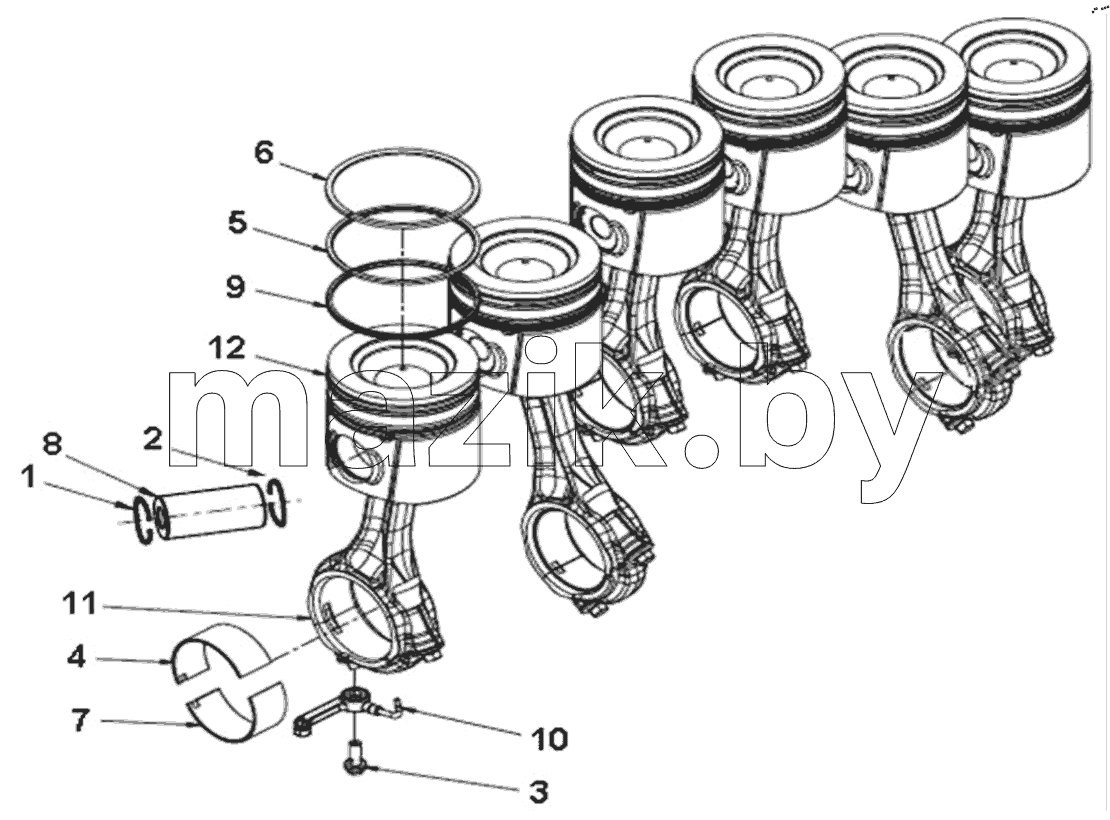  PISTON, ENGINE