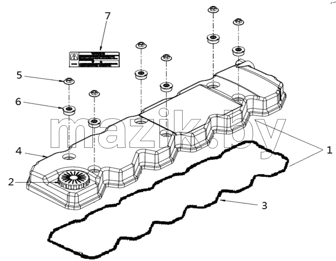  ARRANGEMENT, VALVECOVER