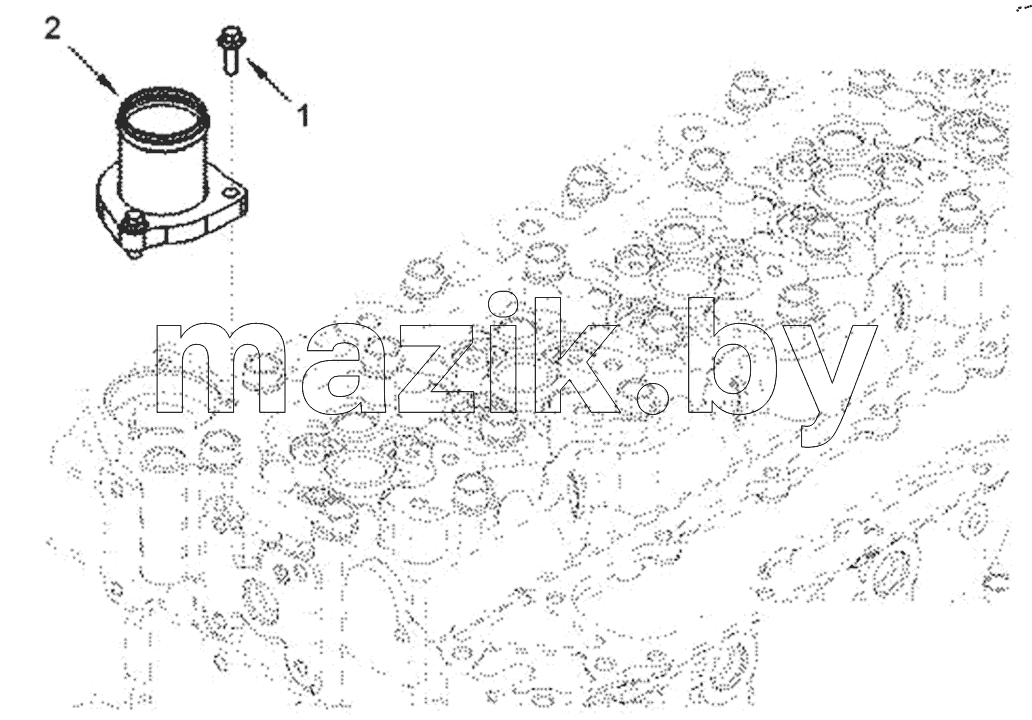  CONNECTION, WATEROUTLET
