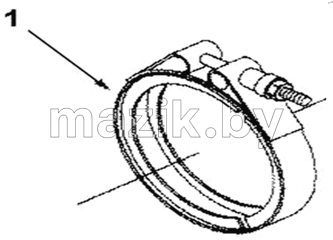  TURBOCHARGER, EXHAUST OUTLE CONNECTION