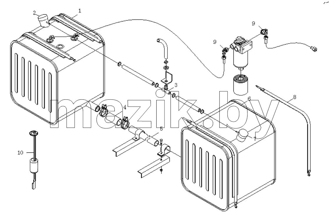  FUEL SUPPLY SYSTEM - ENGINE