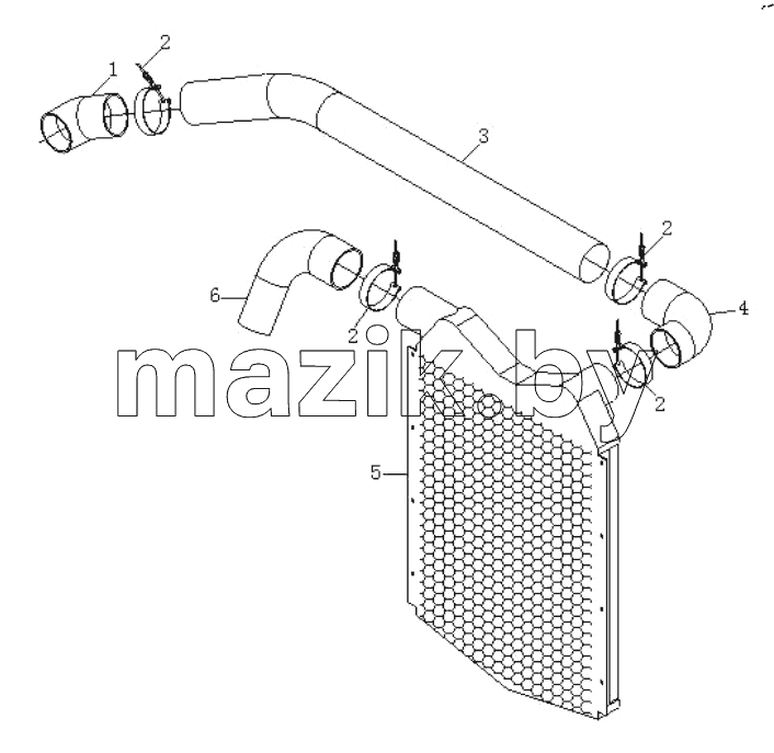 INTERCOOLER SYSTEM - ENGINE