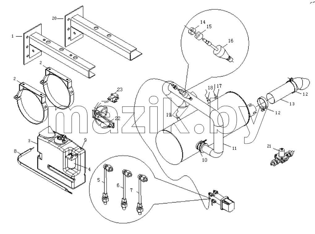  EXHAUST SYSTEM - ENGINE