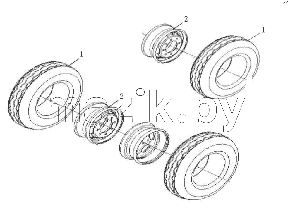  TYRE AND RIM