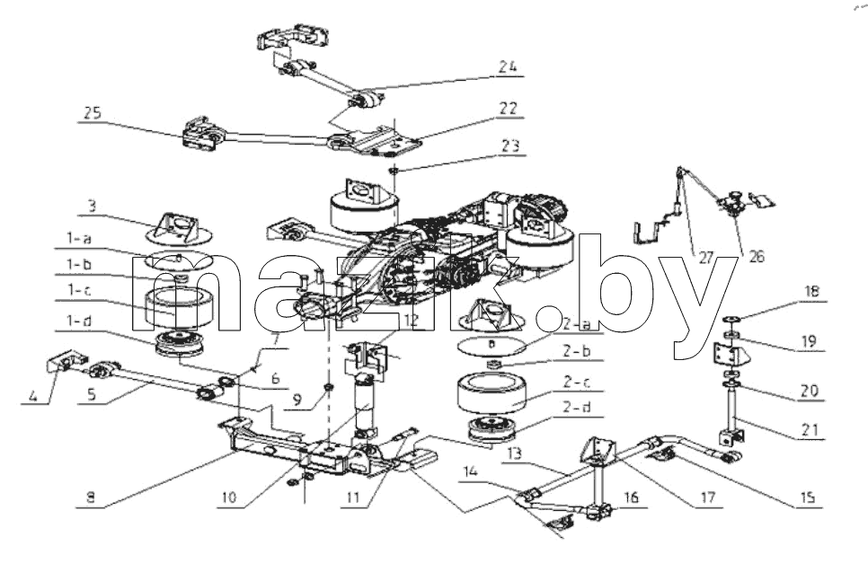  REAR SUSPENSION ASSY