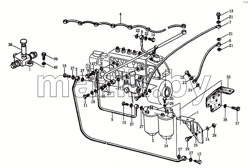 Топливные шланги WD615