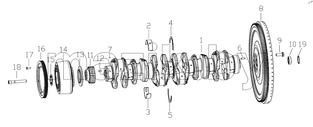  Crankshaft and Flywheel