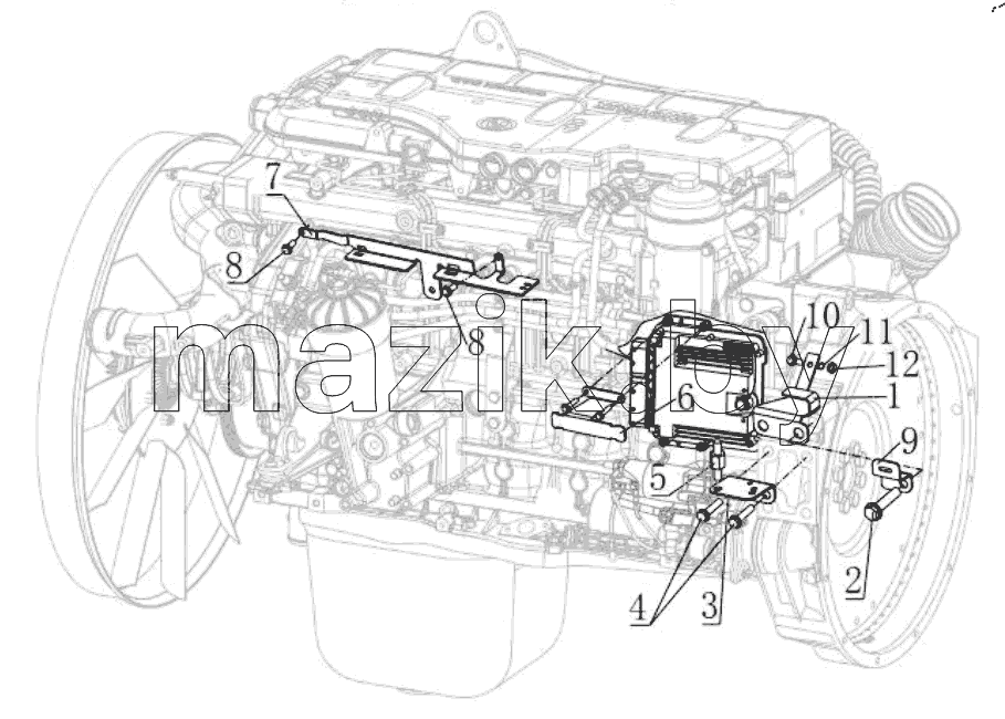  Wiring Harness Bracket-1