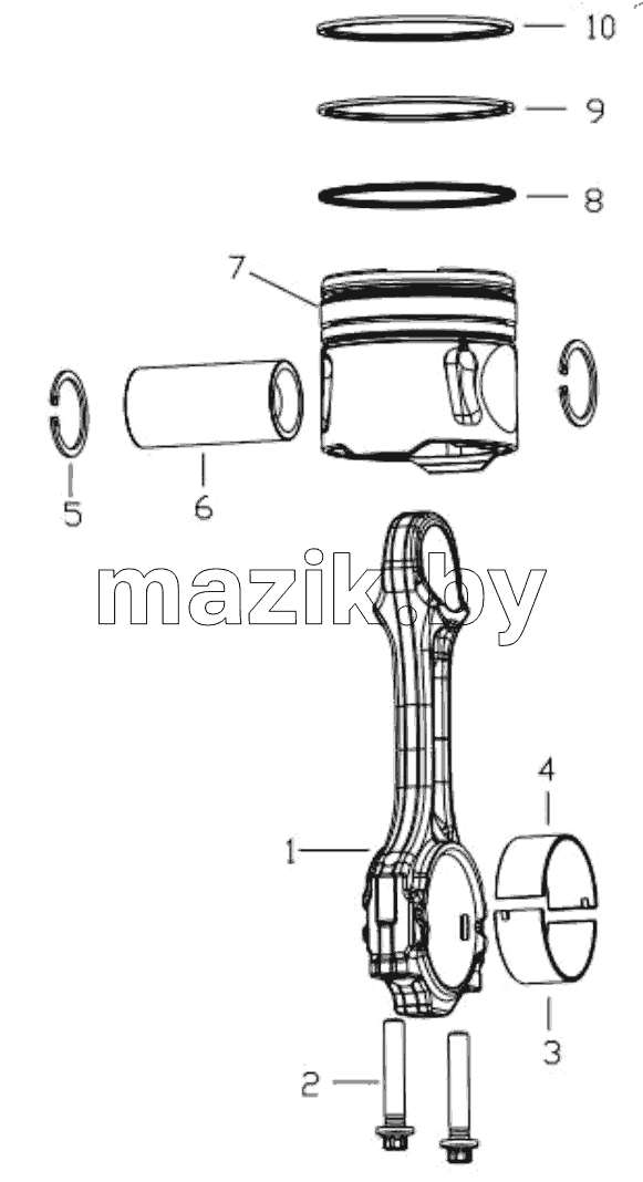  Piston and connecting Rod