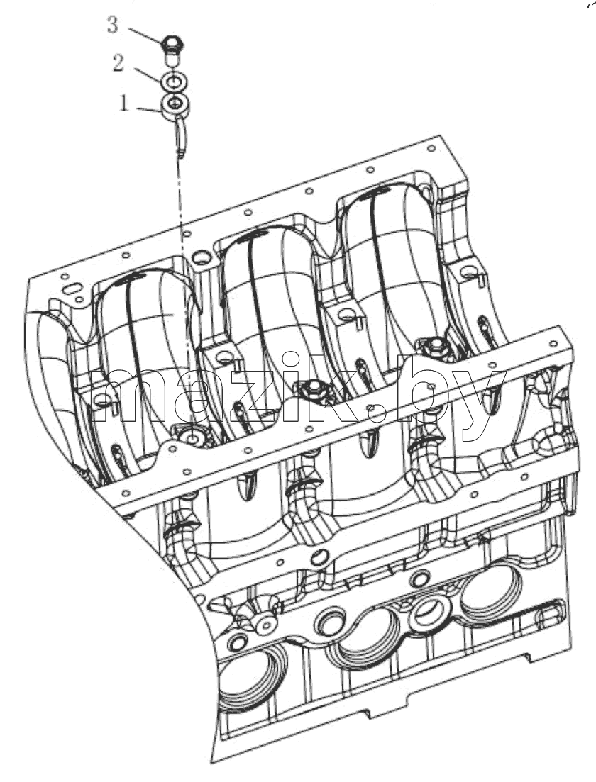  Oil sprayer nozzle