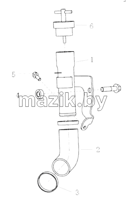  OIL FEED PIPE