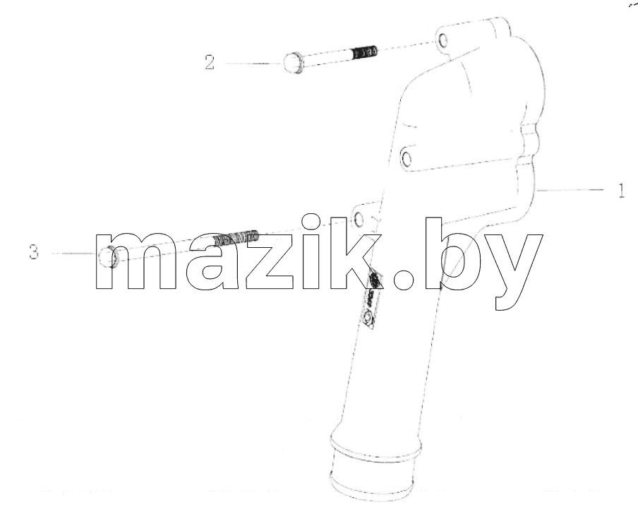  COOLANT EXHAUST PIPE