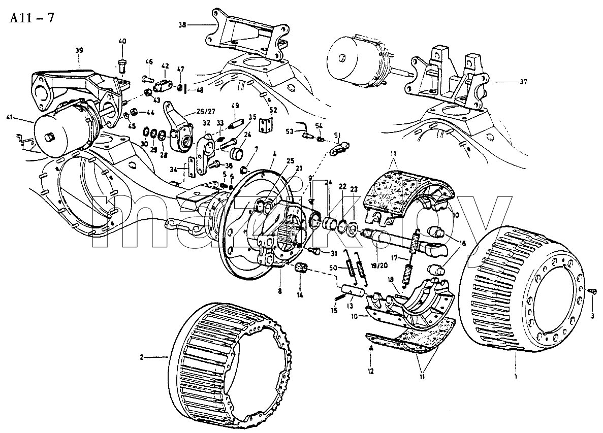 REAR BRAKE (A11-7)