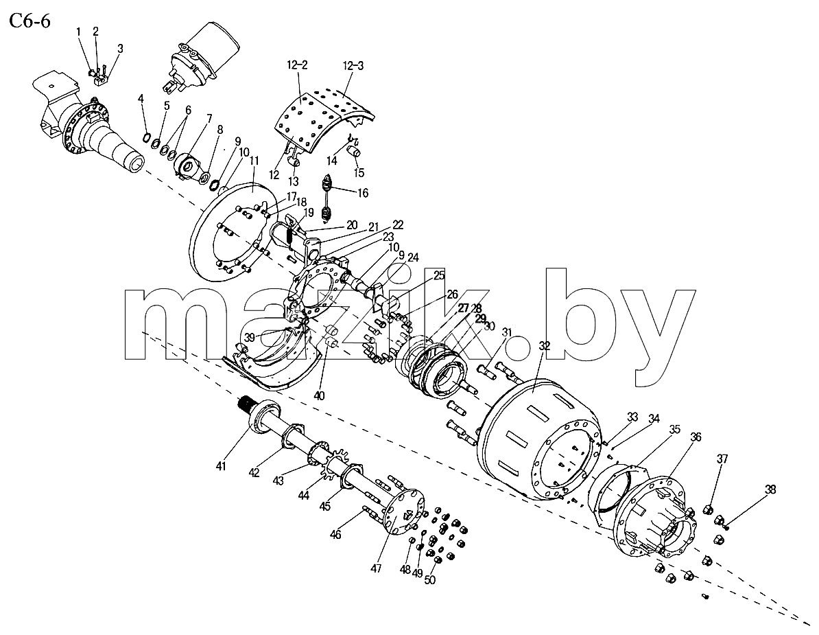 REAR BRAKE (C6-6)