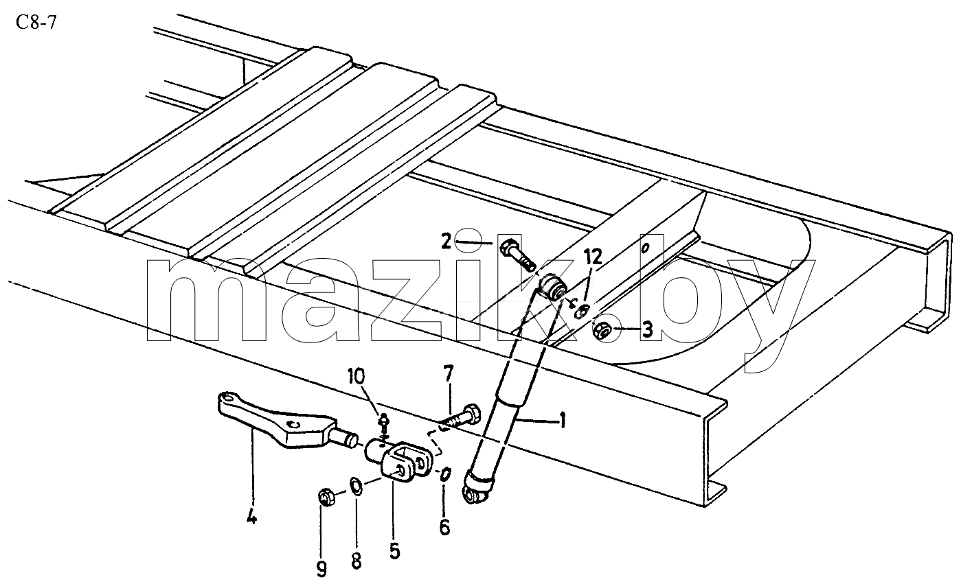 4x2 SHOCK ABSORBER (C8-7)