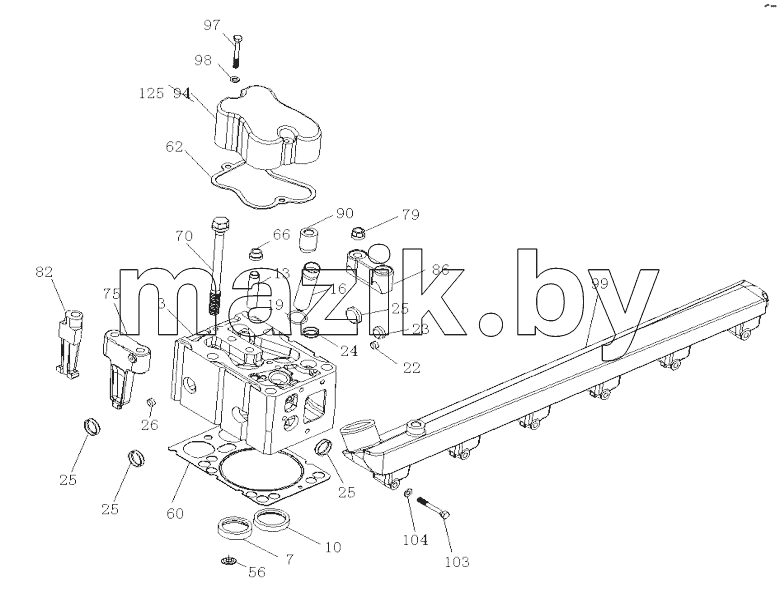  08A7A2 Cylinder Head