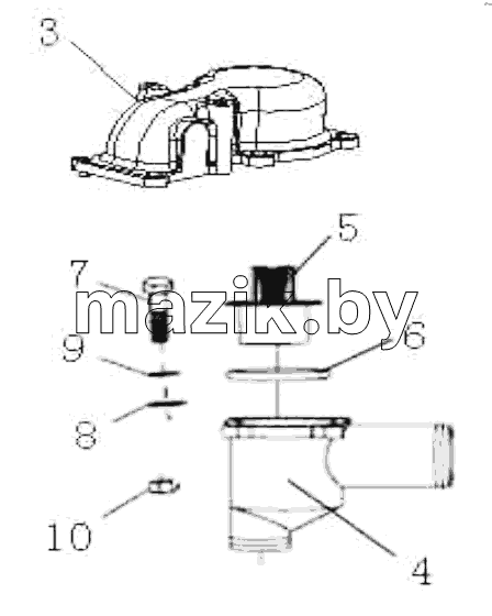  Thermostat assy