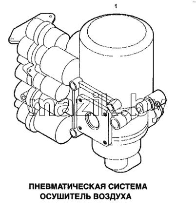 Пневматическая система, осушитель воздуха