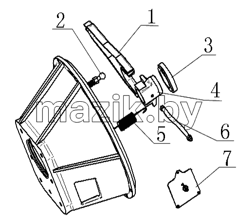 1602D4 Clutch controlling equipment