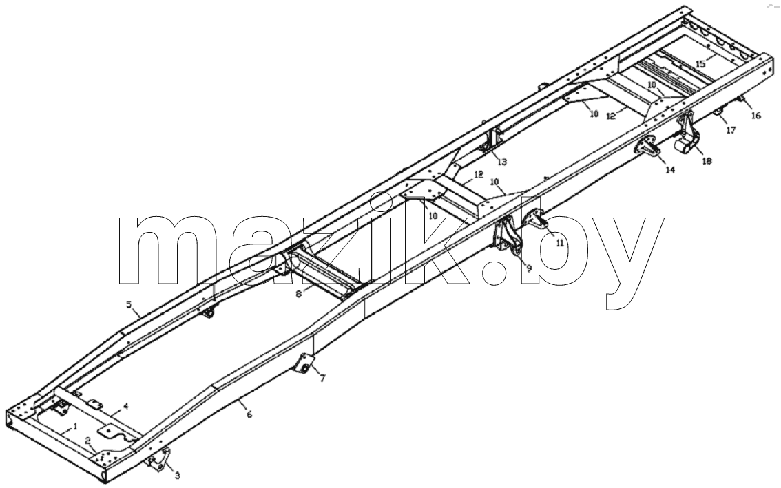 2800D134 Frame unit