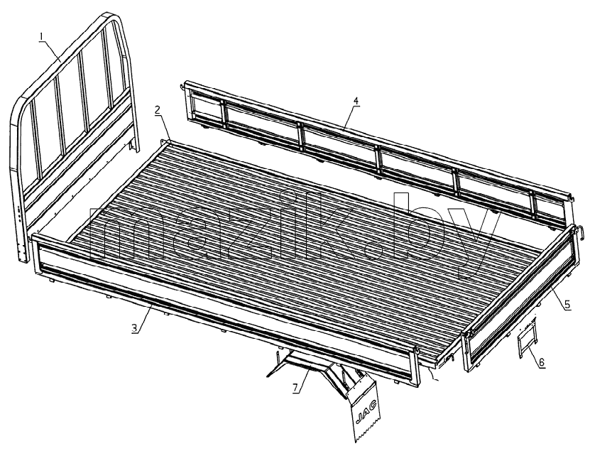 8500D200 Cargo box equipment