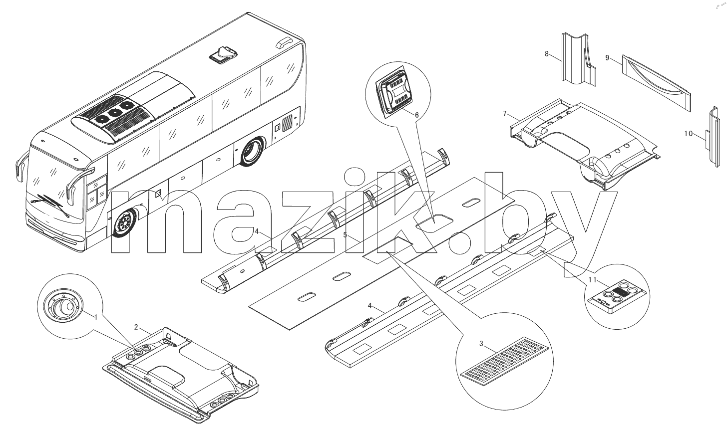  HK6819H-IT-02 Inner trim II