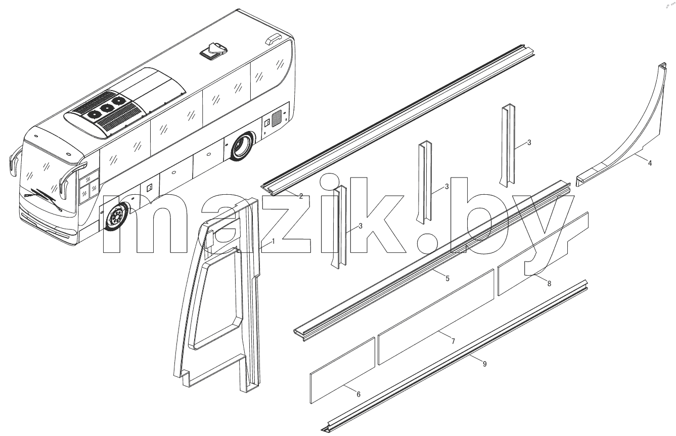  HK6819H-IT-04 Inner trim IV