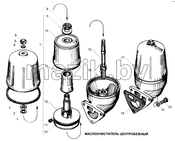 Маслоочиститель центробежный