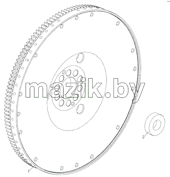  5340.1005115 Маховик в сборе
