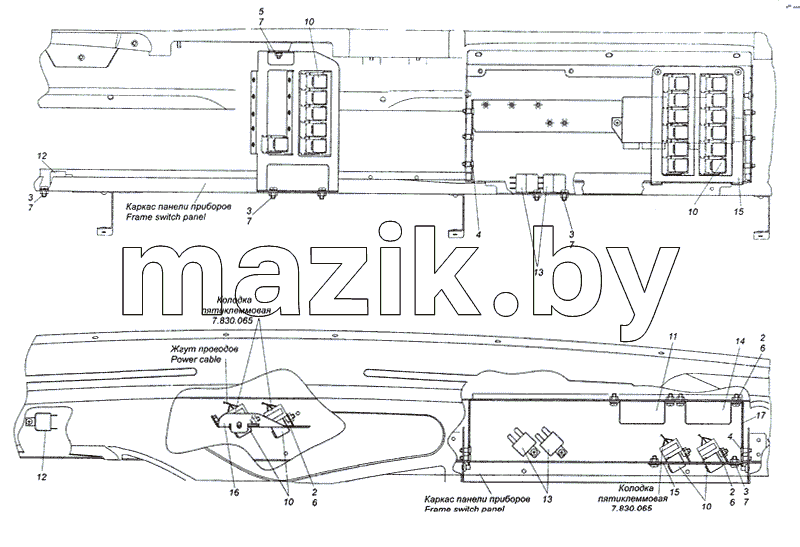 4308-3747001-40 Установка реле