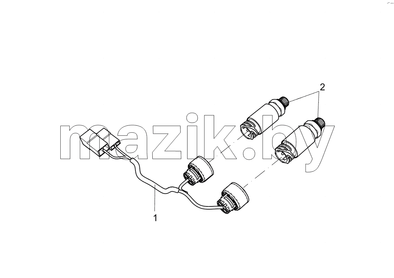  65115-3830005 Установка датчика давления