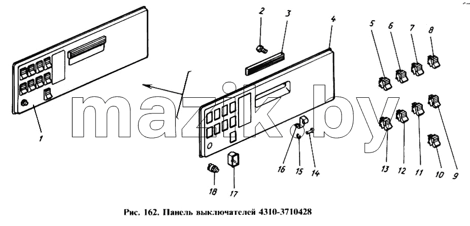 Панель выключателей