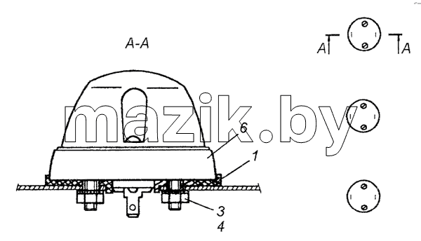 53205-3738001 Установка фонарей автопоезда