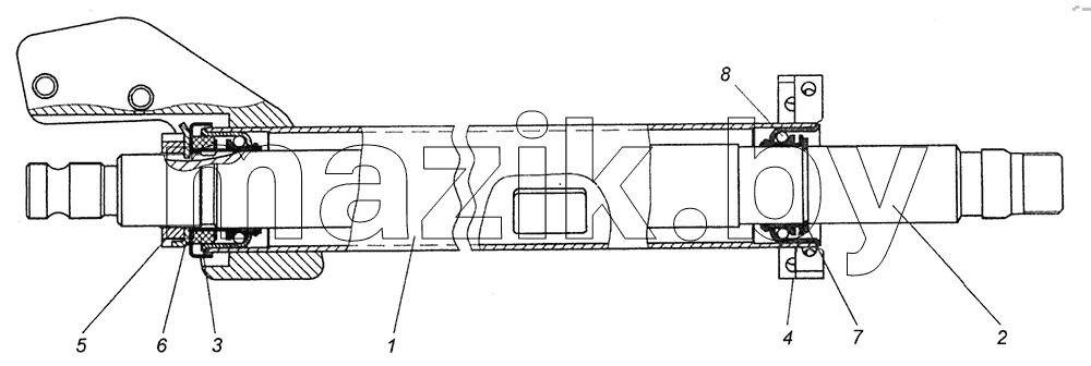 6520-3444010-19 Колонка рулевого управления