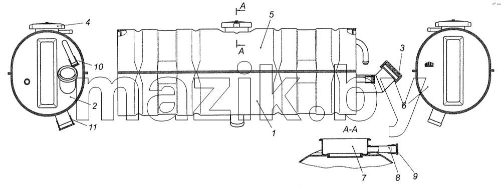 5297-1311010-10 Бачок расширительный