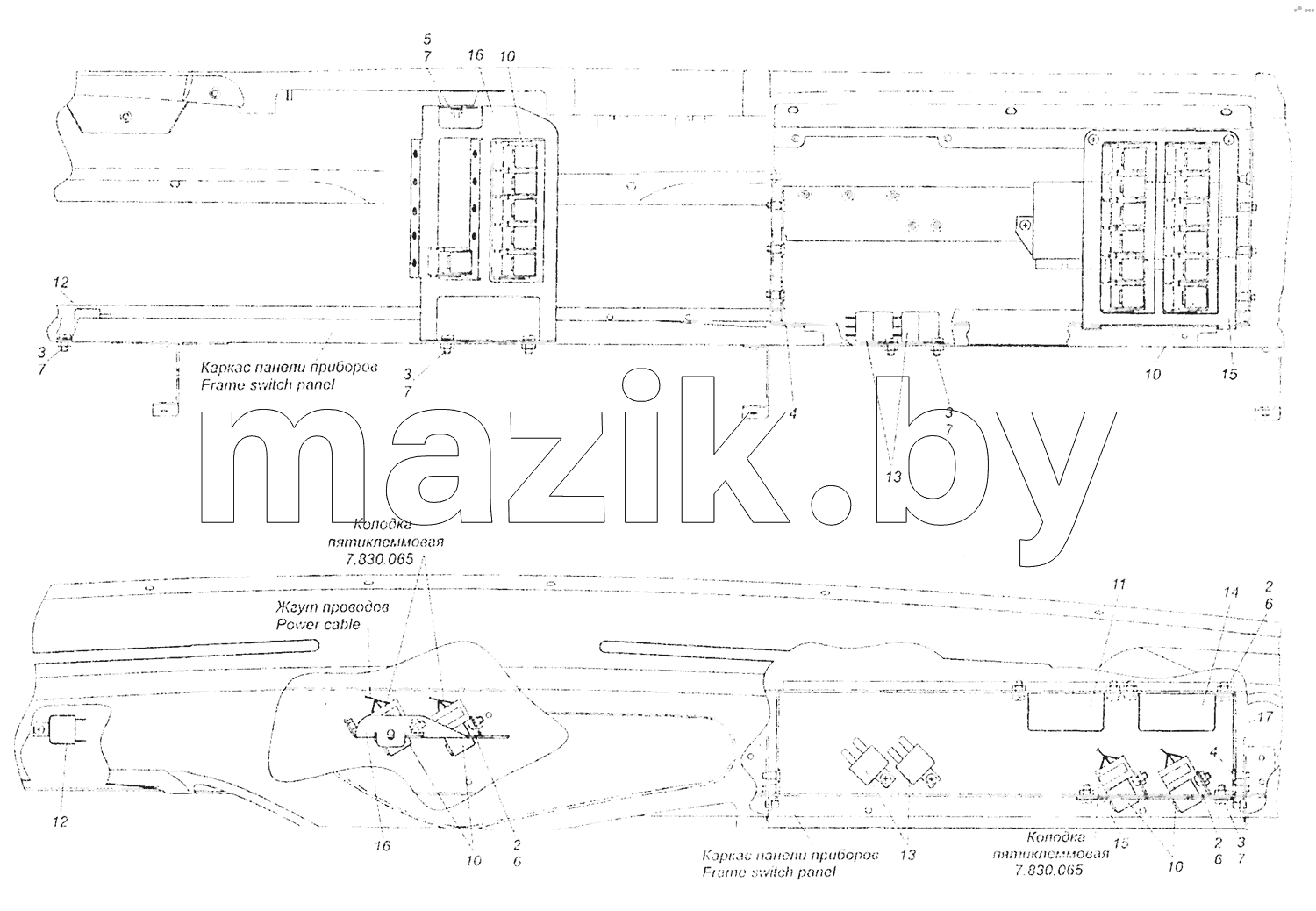 4308-3747001-50 Установка реле