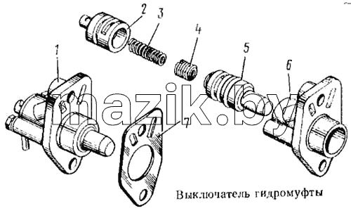 Выключатель гидромуфты