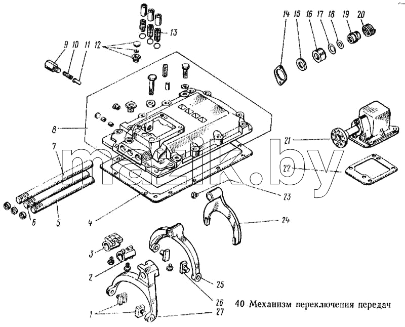 Механизм переключения передач
