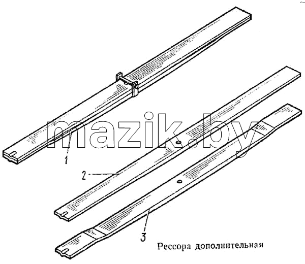 Рессора дополнительная