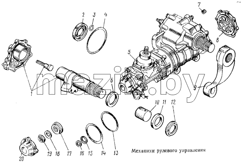 Механизм рулевого управления