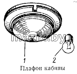 Плафон кабины