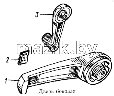 Дверь боковая
