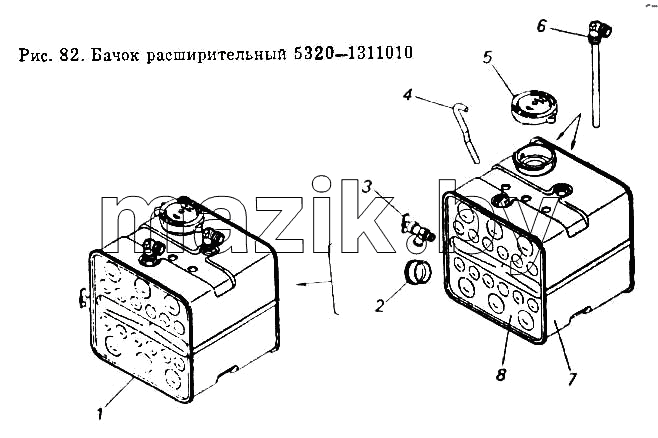 Бачок расширительный