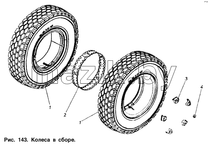 Колеса в сборе