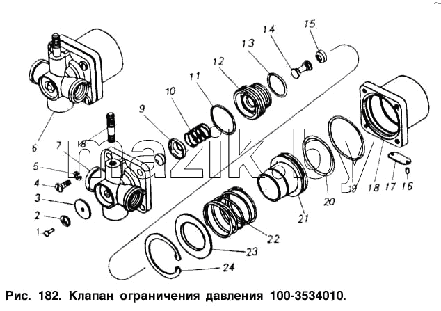 Клапан ограничения давления