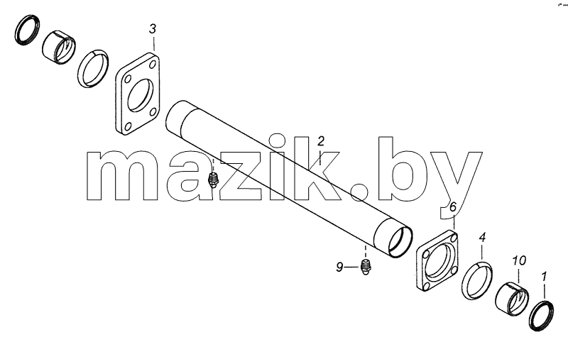 6520-3502128 Кронштейн с втулками