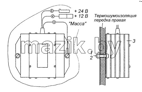 53215-3759001 Установка преобразователя напряжения