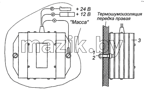 Установка преобразователя напряжения