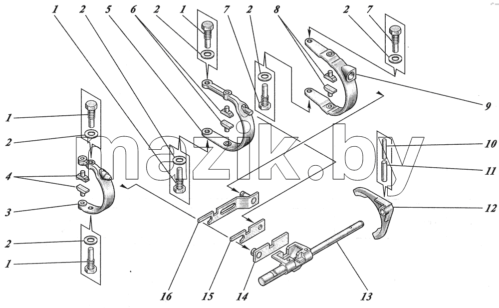  Коробка передач ZF6S700ВО 1351001017