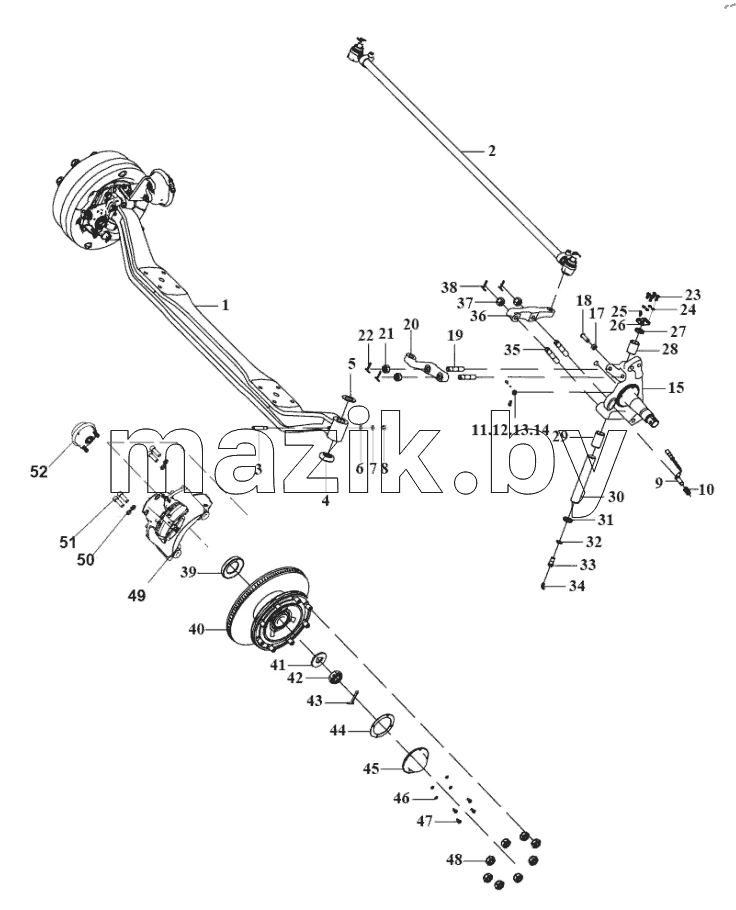  Assembly of bridge assembly components